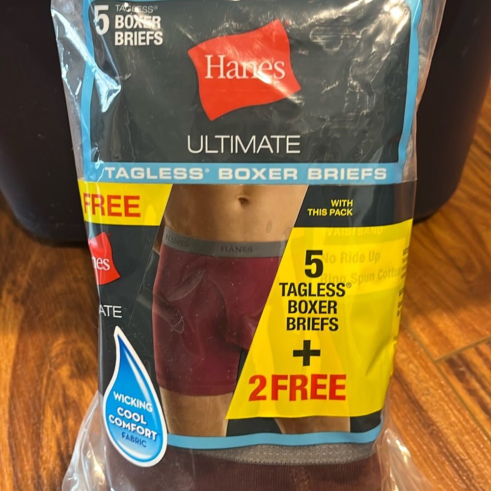 Hanes Ultimate boxer briefs